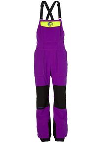 O`Neill O'NEILL, Herren Snowboardhose 'Shred Bib', Gelb / Dunkellila / Schwarz