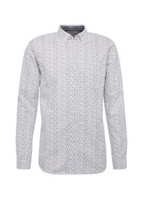 Tom Tailor Denim, Herren Hemd, Schwarz / Weiß