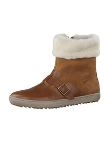 Birkenstock, Damen Boots Stirling Ladies, Creme / Braun