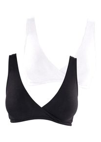 Petite Fleur, Damen Still-BH, Schwarz / Weiß