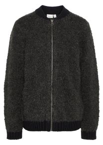 name it, Strickjacke, Basaltgrau