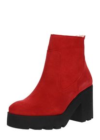 Sixty Seven Sixtyseven, Damen Lederstiefelette 'MAJA-B', Rot / Schwarz