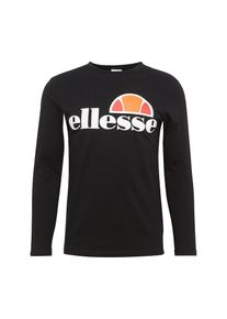 Ellesse, Herren Langarmshirt 'GRAZIE', Orangerot / Schwarz / Wei&szlig;