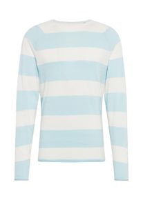 Only & Sons Only & Sons, Herren Pullover 'ANDREAS', Hellblau / Weiß