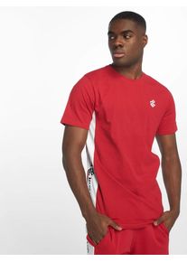 Rocawear, Herren T-Shirt, Rot / Naturwei&szlig;
