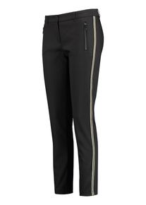 Taifun, Damen Hose, Oliv / Schwarz / Weiß