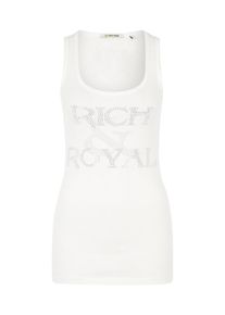 Rich & Royal Rich & Royal, Damen Jerseytop, Weiß