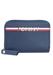 Tommy Hilfiger, Damen Geldbörse 'Corp Mini', Navy / Rot / Weiß