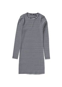 Blue Seven, Mädchen Kleid, Schwarz / Weiß