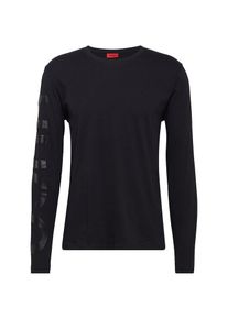 Hugo, Herren Langarmshirt 'Demeos-U1 10103774 01', Schwarz