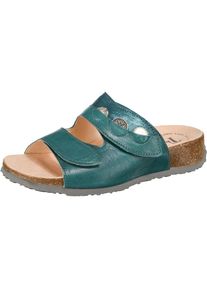 Think!, Damen Pantoletten 'Mizzi', Braun / Petrol