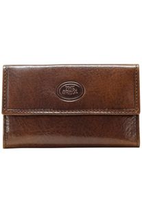 The Bridge, Herren Story Uomo Schlüsselmappe Leder 11 cm, Kastanienbraun
