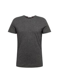 Tommy Hilfiger, Herren Shirt, Graumeliert / Schwarz