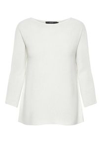 Véro Moda VERO MODA, Damen Pullover 'Vmnora3/4 boatnec blouse noos', Weiß