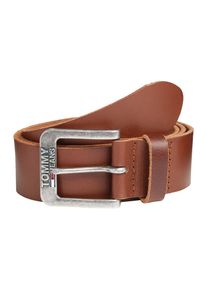 Tommy Jeans, Herren 'Lederg&uuml;rtel 'Classic' 4.0cm, Braun