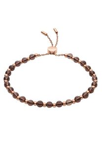 Skagen, Damen Edelstahlarmband 'Anette', Braun / Rosegold