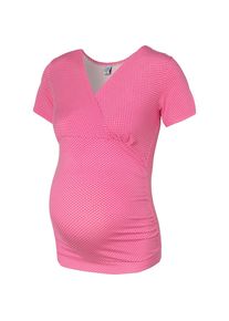 Bebefield, Damen Shirt 'AMAL', Pink / Wei&szlig;