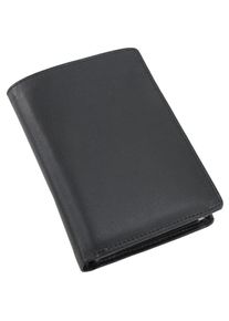 Picard, Herren Eurojet Geldbörse Leder 10 cm, Schwarz