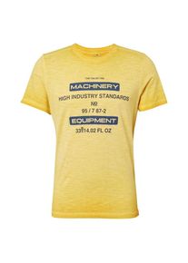 Tom Tailor, Herren T-Shirt, Navy / Gelb