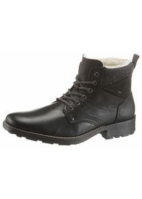 Rieker, Herren Schnürboots, Schwarz