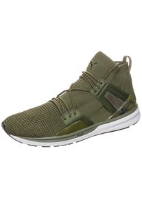 Puma, Herren Sneaker 'B.O.G Limitless High WaffleKNIT' , Grün / Khaki / Weiß