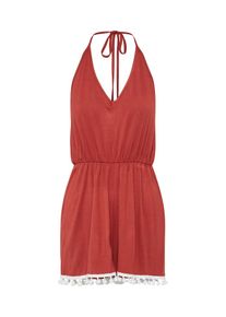 boohoo, Damen Playsuit, Orange