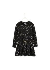 Vertbaudet, Mädchen Kleid, Gold / Schwarz