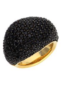 Esprit, Damen Fingerring Glamour in stylischer Ausführung 'ESRG02034D', Schwarz