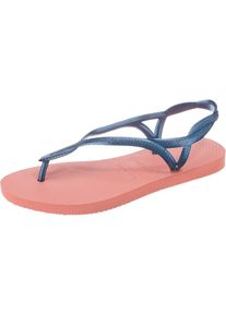 Havaianas, Damen Sandalen 'Luna', Blau / Rosa