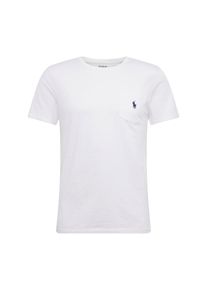 Polo Ralph Lauren, Herren Shirt 'SSCNPKTCMSL-SHORT SLEEVE-T-SHIRT', Weiß