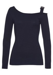 Melrose, Damen Strickpullover, Navy