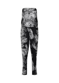 Urban Classics, Damen Jumpsuit, Schwarz / Weiß