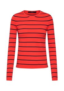 Véro Moda VERO MODA, Damen Shirt 'PERL ABHY', Nachtblau / Rot