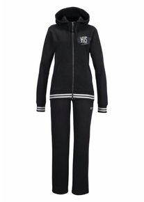 H.I.S. H.I.S, Herren Jogginganzug, Schwarz