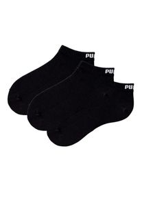 Puma, Herren Kurzsocken (3 Paar), Schwarz / Wei&szlig;