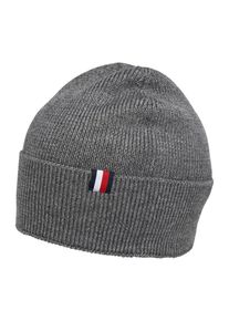 Tommy Hilfiger, Damen M&uuml;tze 'MODERN BEANIE', Grau / Mischfarben