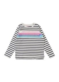 REVIEW KIDS REVIEW FOR KIDS, Mädchen Shirt 'KG-19-T204', Navy / Weiß