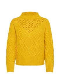 Guess, Damen Strickpullover, Goldgelb