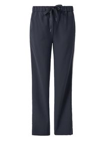 s.Oliver RED LABEL, Damen Pants, Kobaltblau / Weiß