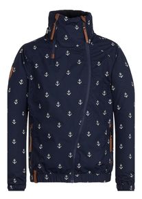 Naketano, Herren Jacket 'One Ring To Rule', Dunkelblau / Weiß