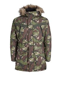 Jack & Jones JACK & JONES, Herren Jacke, Hellbeige / Braun / Oliv