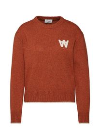Wood Wood, Damen Wollsweater 'ANNELI', Rot