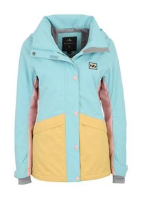 Billabong, Damen Snowboardjacke 'Kayla', Hellblau / Safran / Rosa