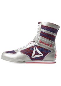 Reebok, Herren Sportschuh, Blau / Rot / Silber / Wei&szlig;