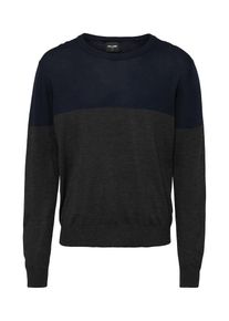 Only & Sons Only & Sons, Herren Strickpullover, Nachtblau / Basaltgrau
