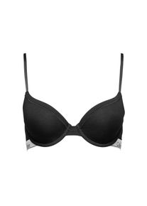 Calvin Klein Underwear, Damen Bügel-BH mit Logo-Bund, Schwarz