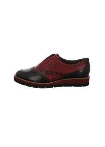 Tamaris, Damen Schn&uuml;rschuhe, Dunkelrot / Schwarz