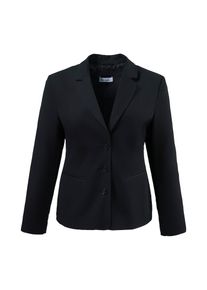 Ulla Popken, Damen Blazer, Schwarz
