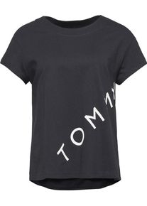 Tommy Hilfiger, Damen T-Shirt, BLACK BEAUTY, Schwarz