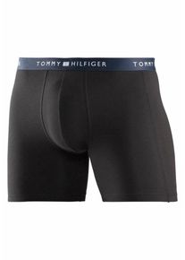 Tommy Hilfiger, Herren Boxer 'Modern Classic', Taubenblau / Schwarz / Wei&szlig;